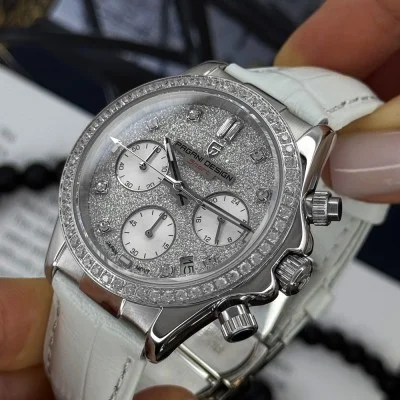 Жіночий годинник Pagani Design PD-1730 Silver-White S